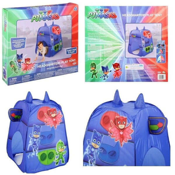 Kids Pop Up Tent PJ Masks Children Play Tent Playhouse for Indoor Outdoor