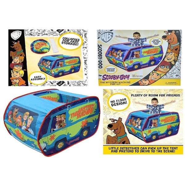 Kids Pop Up Tent Scooby Doo Children Play Tent Playhouse for Indoor Outdoor