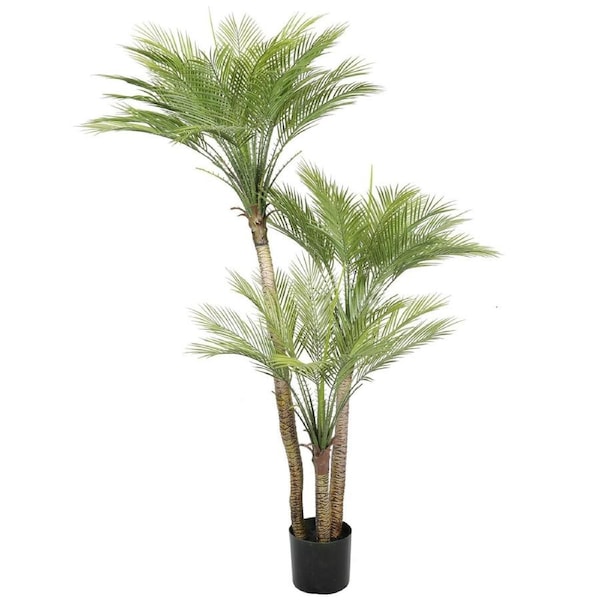 Artificial Parlour Palm Tree 180cm Multi Trunk UV Resistant