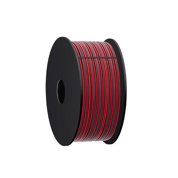 50m Twin Speaker Cable 1mm PVC Insulated Roll SSPK50