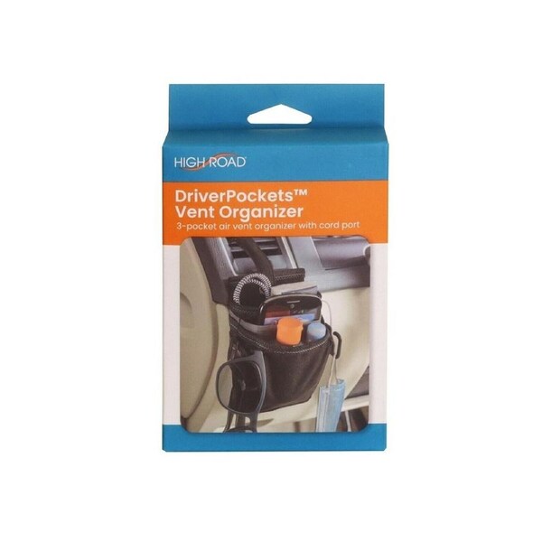 High Road Driver Pockets Car Vent Organiser