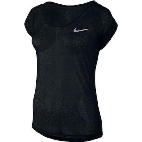 Nike Womens Dri-Fit Cool Breeze Short Sleeve T-Shirt - Black XS
