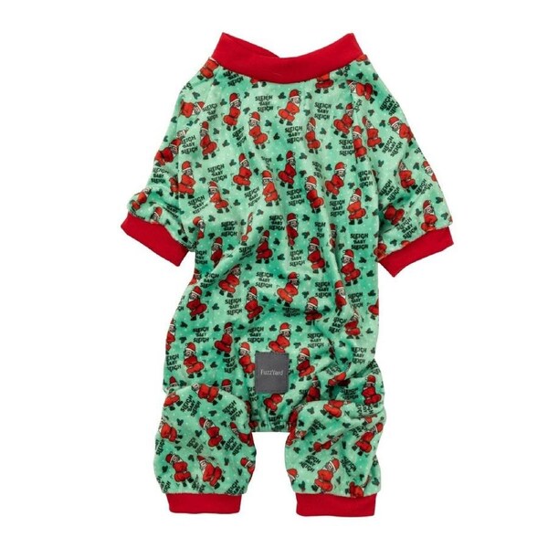 Sleigh Baby Sleigh Size 4 (41-42cm) Christmas Dog Pyjamas by FuzzYard