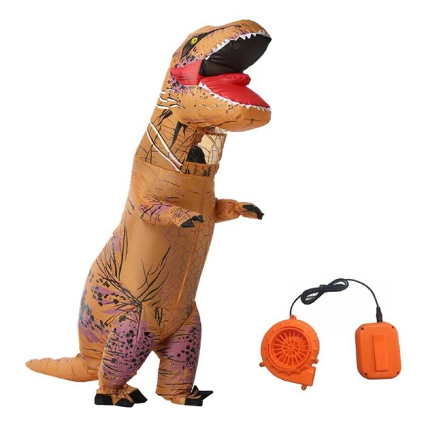 Ozoffer Inflatable T-Rex Dinosaur Costume for Adult