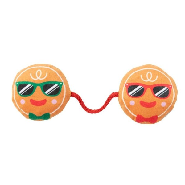 Ginger Homies Rope Cat & Kitten Christmas Toy by FuzzYard