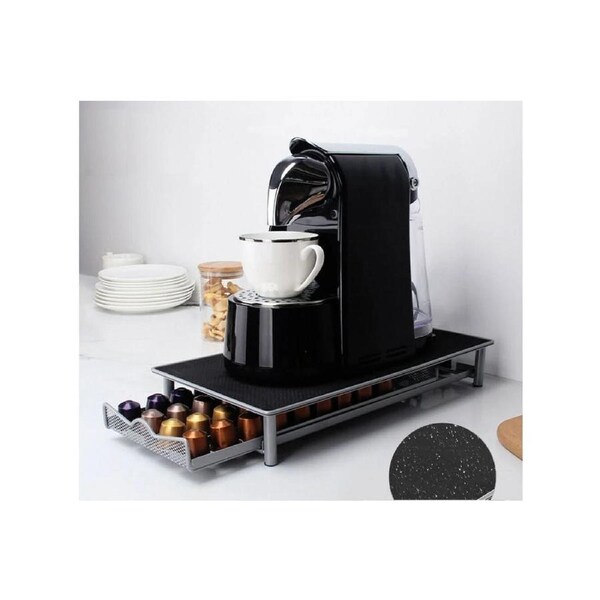 Coffee Capsules Holder Rack 40 Pods Drawer Storage Organizer Nespres Stand