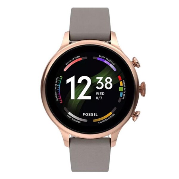 Fossil Gen 6 Smartwatch Grey Leather (FTW6079)