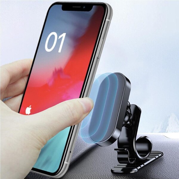 Universal Magnetic Phone Car Mount Holder 360 Rotation Mobile Phone Stand