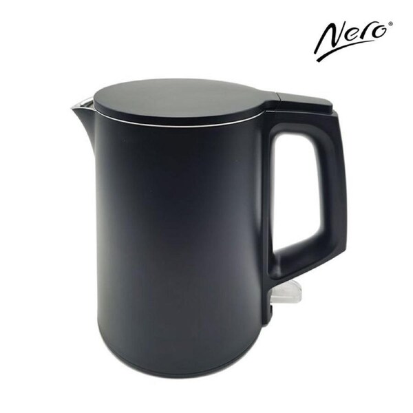 Nero Double Wall Black Mini Kettle 0.8L