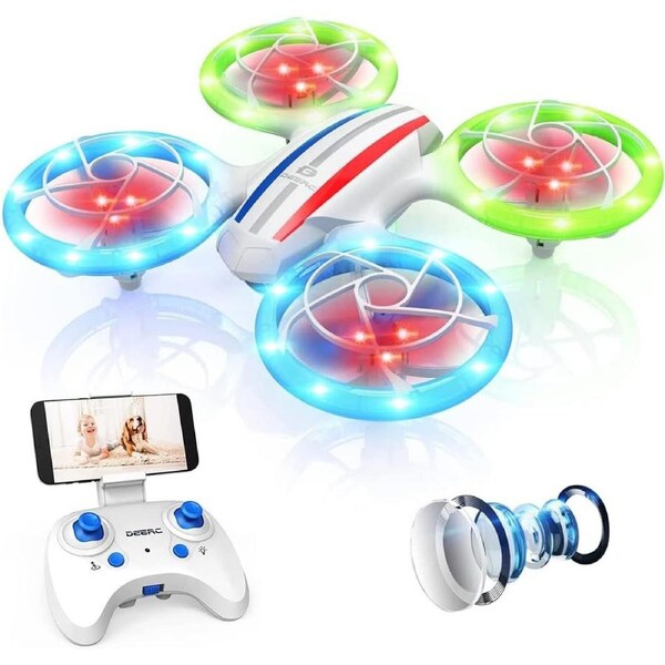 DEERC D23 Mini Drone 720P HD FPV Camera RC Quadcopter Toy for Kids Beginners