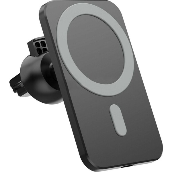 Wireless Fast Magsafe Car Charger for iPhone 12 13 Pro Mini - Black 15W