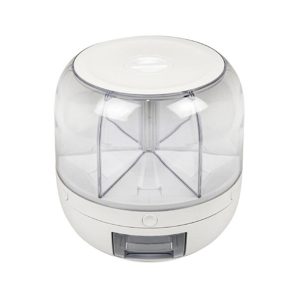 Rice Storage Cereal Dispenser Grain Container Rotating Dry Food Box
