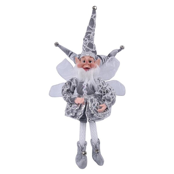 Christmas Elf Silver 40cm