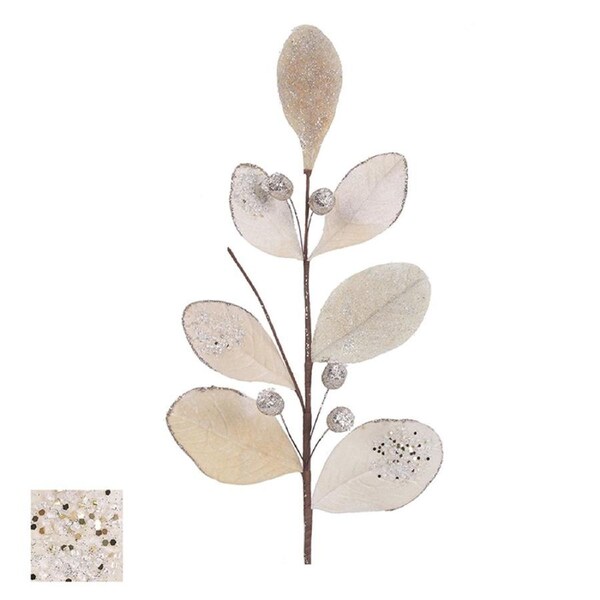 Taupe Leaf Stem 72cm