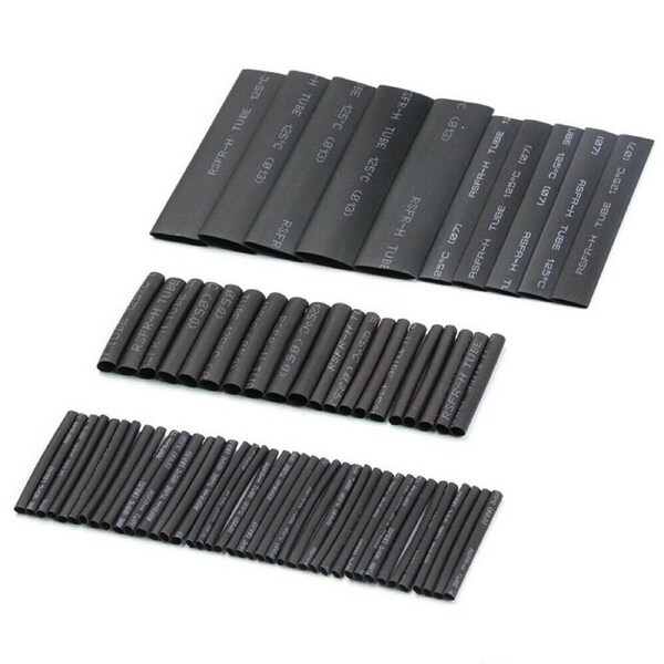 Ozoffer 450pcs Heat Shrink Wrap Tubing Tubes Assortment Wire Cable Insulation Sleeving Kit