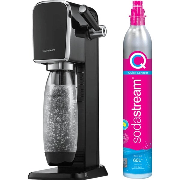 Sodastream ART Starter Pack Soft Fizzy Drink Sparkling Maker Soda Stream Quick Connect