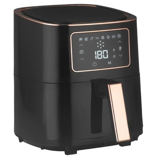 Healthy Choice 7L 1700W Digital Air Fryer Black & Rose Gold