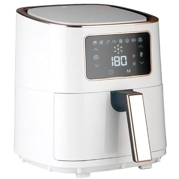 Healthy Choice 7L 1700W Digital Air Fryer White & Rose Gold