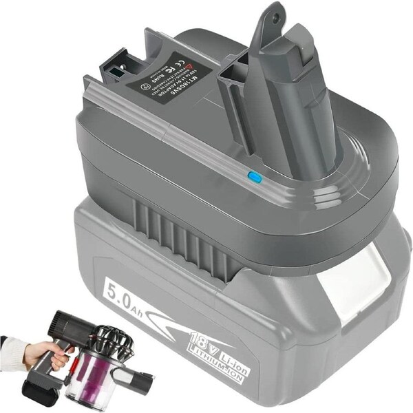 Battery Adapter Convert for Makita 18V-20V Battery to Dyson V6 Series Vacuum