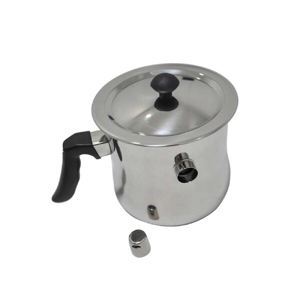 Bee Wax Melter Pot 1.4L Stainless Steel Double Boiler - Candle Making Beekeeping
