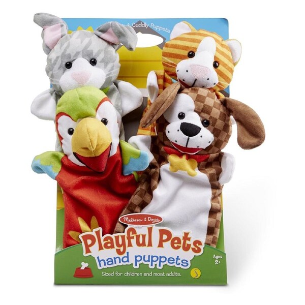 Melissa & Doug - Playful Pets Hand Puppets