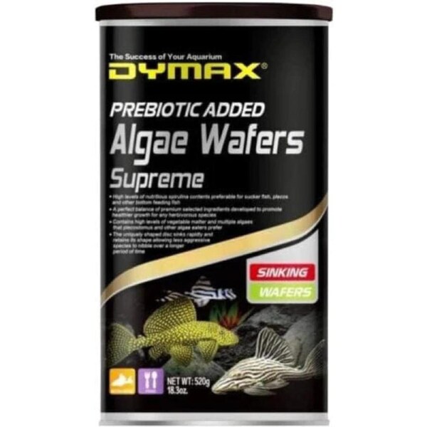 Dymax Algae Wafers Supreme 520g Sinking Wafer
