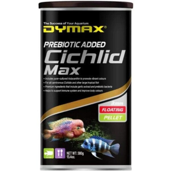 Dymax Cichlid Max 380g Floating Pellet