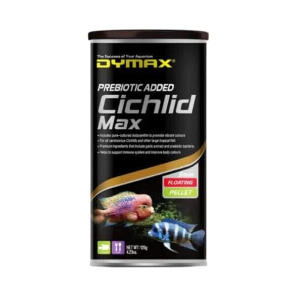 Dymax Cichlid Max 120g Floating Pellet