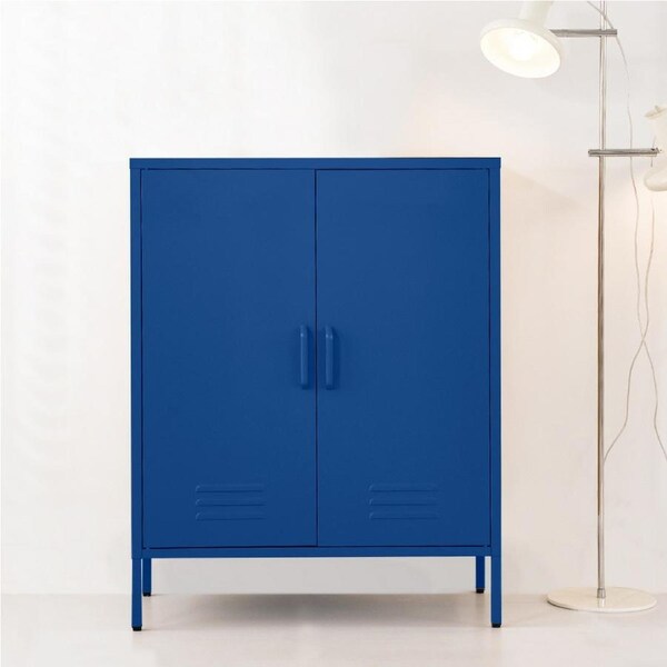 Artiss Buffet Sideboard Metal Cabinet - SWEETHEART Blue