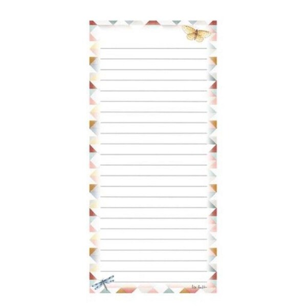 Lang List Pad Spring Meadow Ruled Tear Off Pages Magnetic