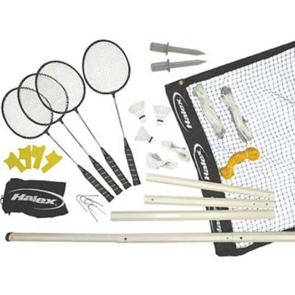 Regent Halex Premium 4 Player Badminton Set with Carry Bag