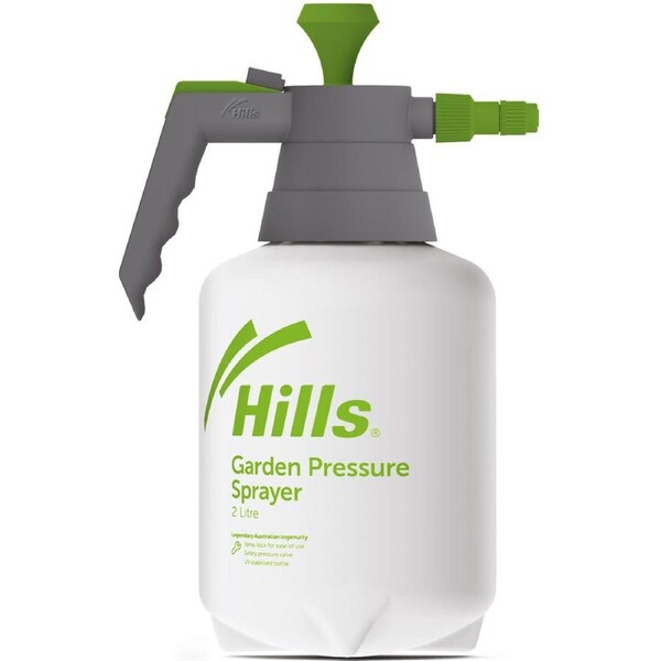 Hills 2L Garden Pressure Sprayer with Easy On/Off Button