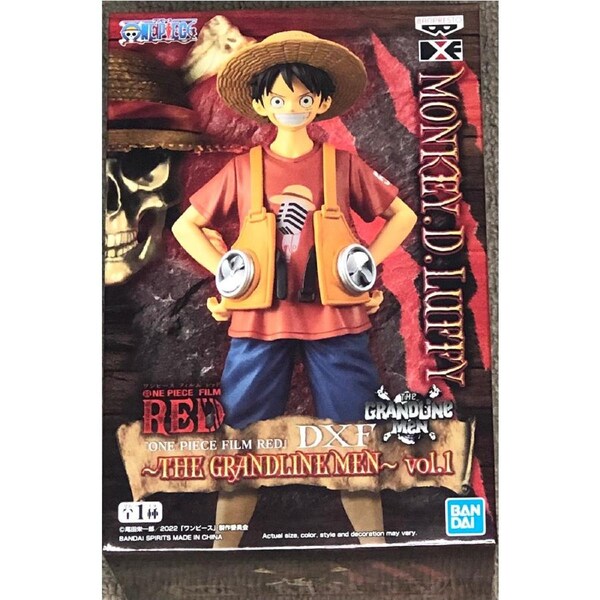 One Piece Film Red DXF The Grandline Men Vol. 1 Monkey D. Luffy