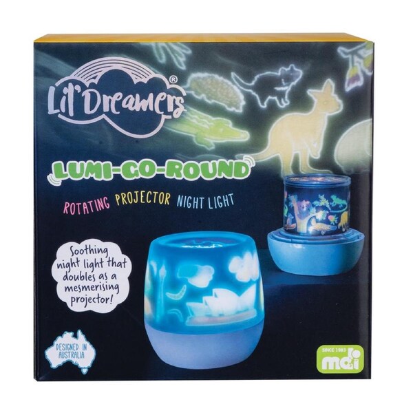 Lil Dreamers Lumi-Go-Round Rotating LED Projector Light Australia