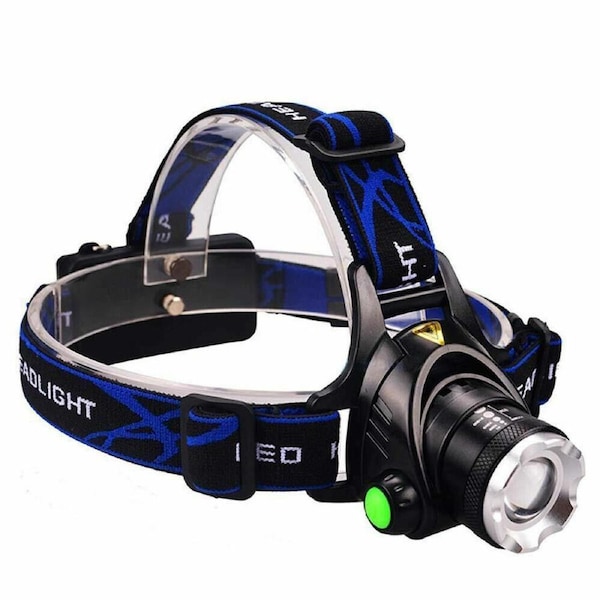 100000LM Rechargeable Headlight Zoomable LED Headlamp CREE XML T6 Head Torch