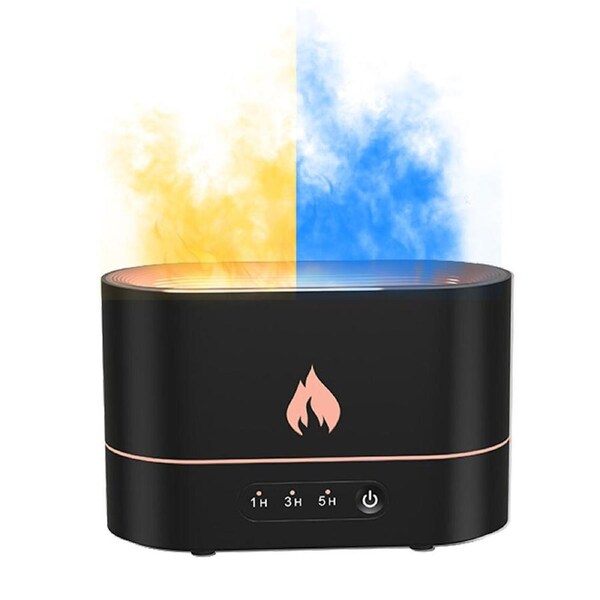 Air Humidifier with 3D Flame Light(with 2 color light)