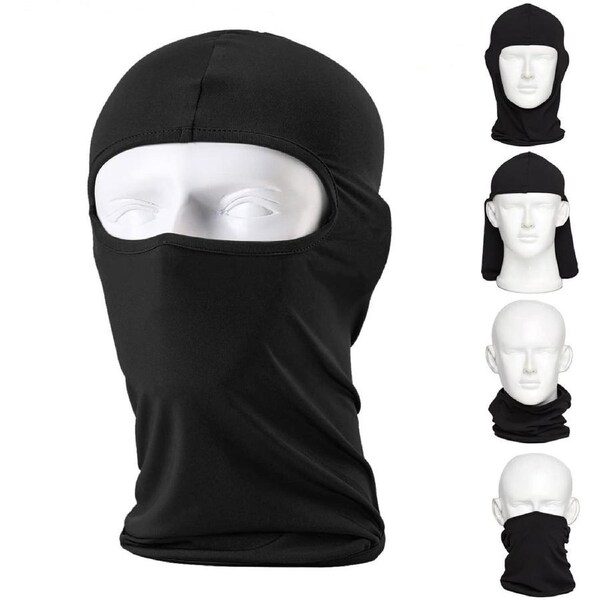 Full Face Mask lycra Balaclava Windproof Thin Motorcycle Cycling Ski Mask