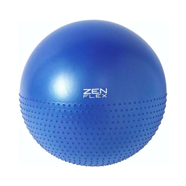 Zen Flex Fitness Gentle Half Massage Yoga Ball