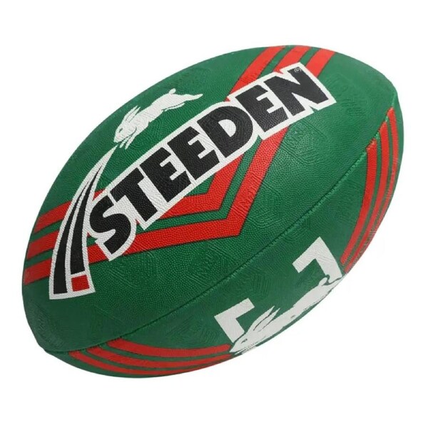 South Sydney Rabbitohs NRL Football Steeden Supporter Ball Size 11" inch Footy