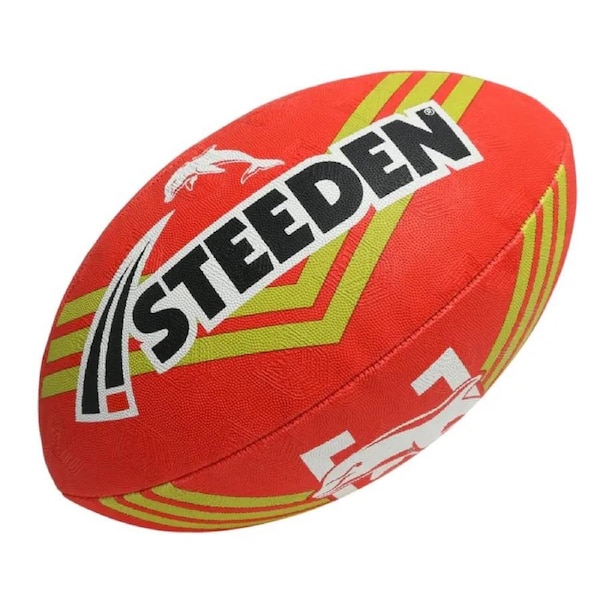 Dolphins NRL Football Steeden Supporter Ball Size 11" inch Footy