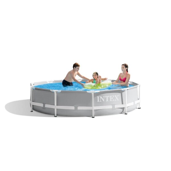Intex PRISM 10' Metal Frame Above Ground Pool - 305cm x 76cm 26702