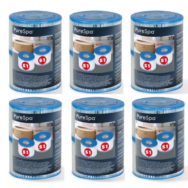 Intex Spa S1 Replacement Filter Cartridges 12 Pack 29001_6