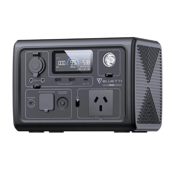Bluetti EB3A 600W 268Wh Portable Power Station