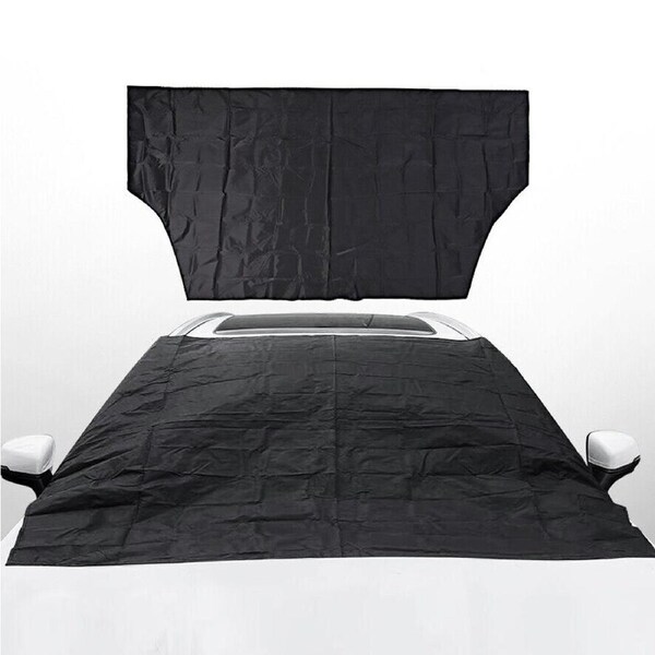 Ozoffer Car Snow Ice Frost Guard Cover Windshield Sun Shade Front Windscreen Magnetic