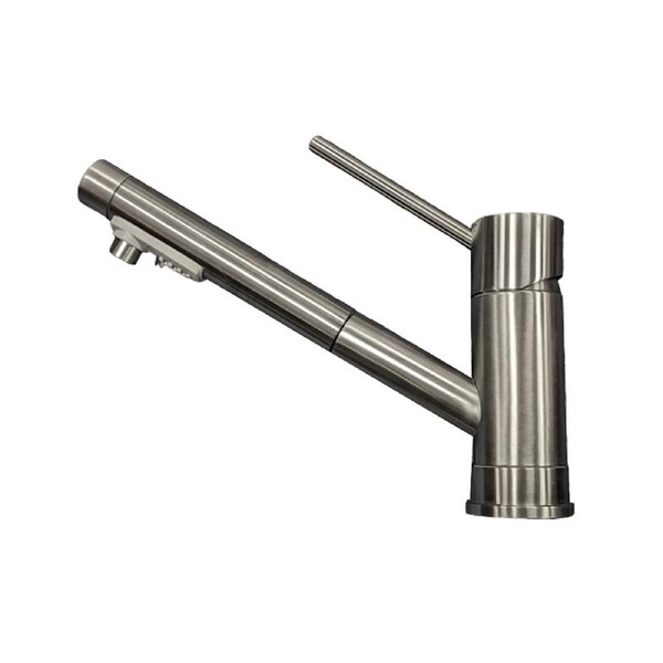 A2F Genuinox Scuna Po Kitchen Basin Mixer Stainless Steel Sink Faucet Silver