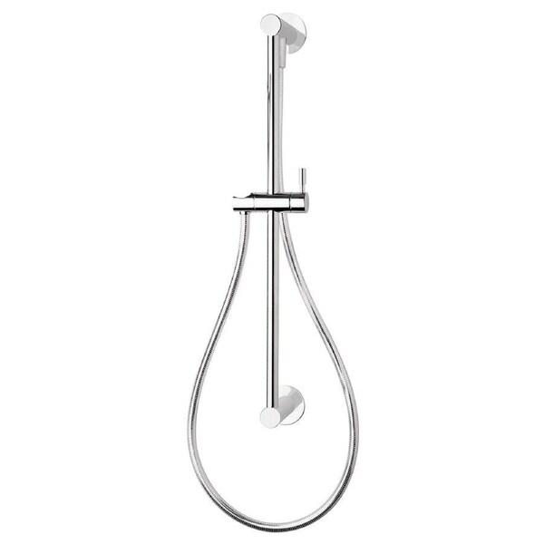 Sussex Voda Rail Swivel Wall Mount Bathroom Handheld Hand Shower Chrome VRS