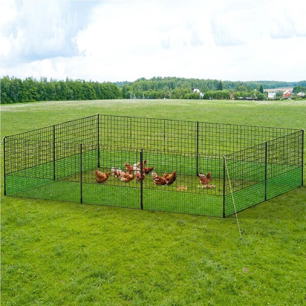 i.Pet Chicken Fence Electric 25Mx125CM Poultry Netting