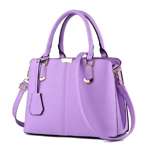 Nevenka Womens Fashion Wallets and Handbags Handbag Top Handle Shouder Bags Shouder Bags-Purple
