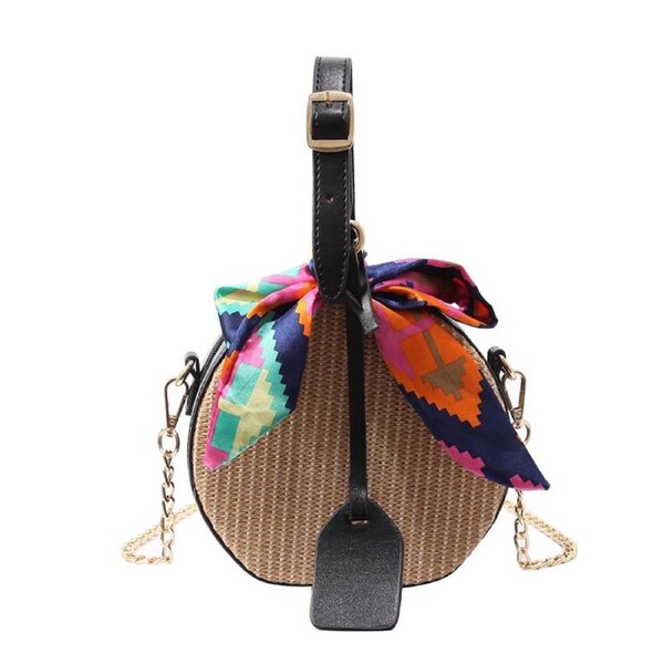 Nevenka Women Crochet Shoulder Crossbody Bag Tassel Beach Bag