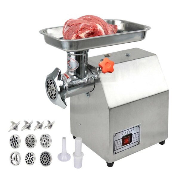 OZNALA Meat Mincer Electric Grinder Sausage Maker Filler 1500W Max Stainless Steel for Home Kitchen Use and Commercial